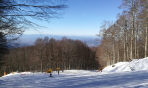 Skiing at Monte Amiata